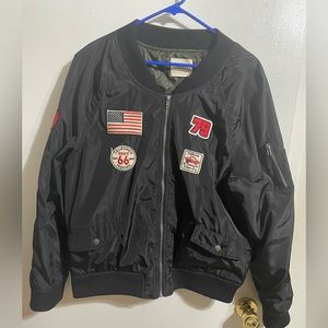 Ashley by 26 Bomber jacket with patches